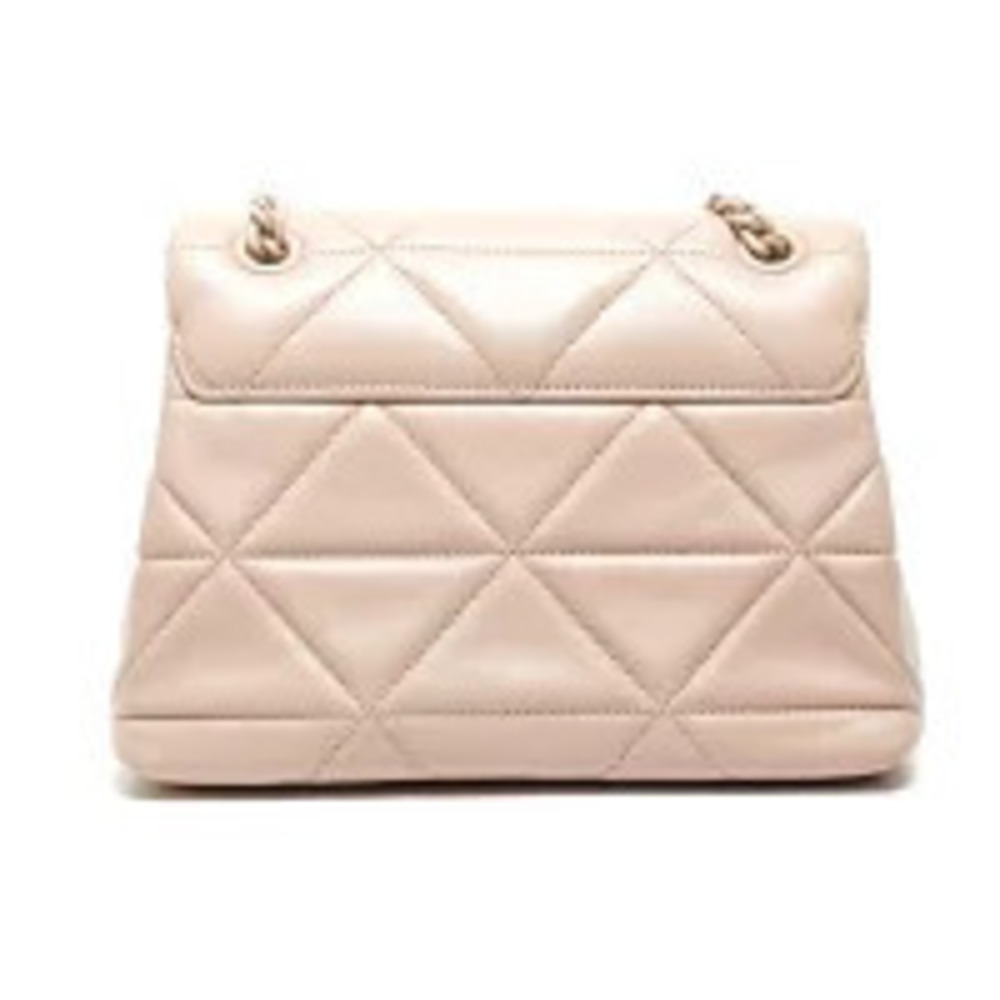 Prada Beige Shoulder Bag Quilted Spectrum